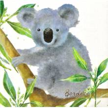 Serwetka decoupage firmy PPD koala 33x33cm